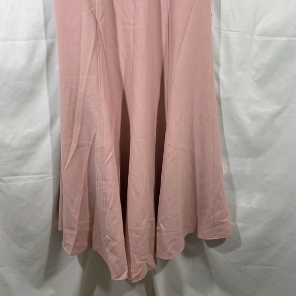 NEW Eliza‎ J Navy [ 6 ] High Low Fit & Flare Midi Dress in Blush - Picture 12 of 12